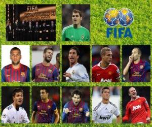 Puzzle FIFA / FIFPro World XI 2011